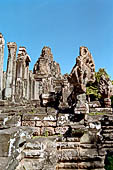 Angkor Thom - Bayon temple, south gopura of the third enclosure